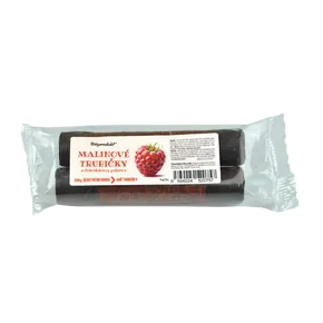 Bioprodukt Trubičky malinové s čokoládovou polevou 24 g