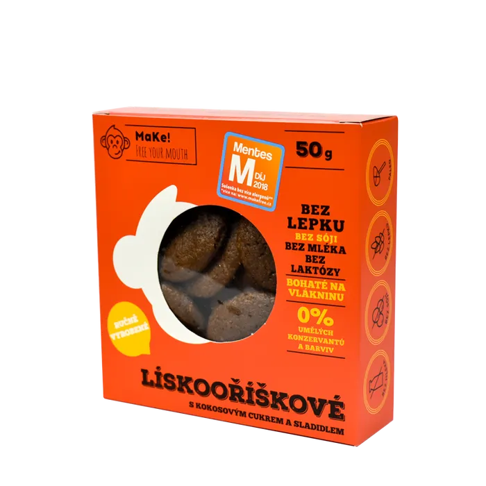MaKe! Sušenky lískooříškové 50g