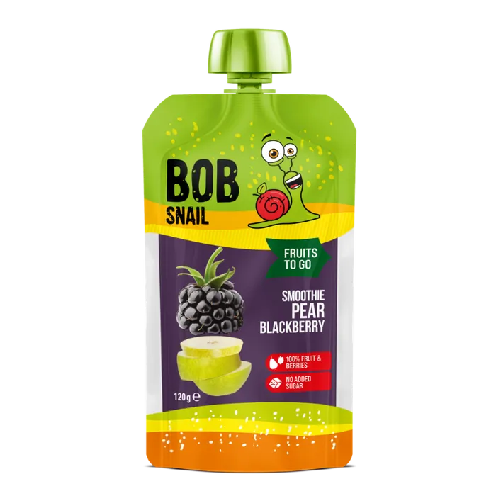 Bob Snail Kapsička smoothie hruška a ostružina 120 g