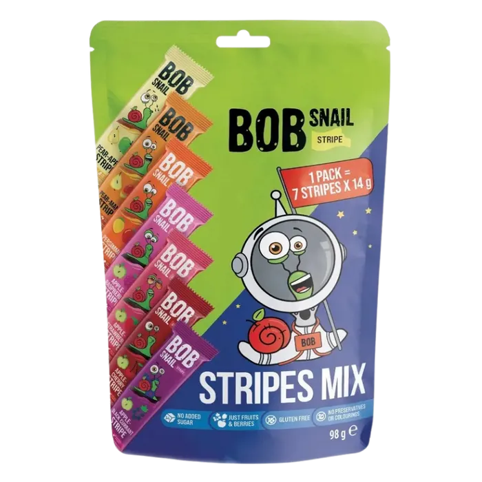 Bob Snail Ovocné plátky mix 7x14 g