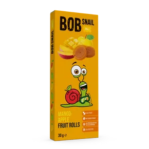 Bob Snail Ovocné rolky mango a jablko 30 g