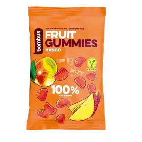 Bombus Fruit Gummies Mango mangové želatinové bonbony 35 g