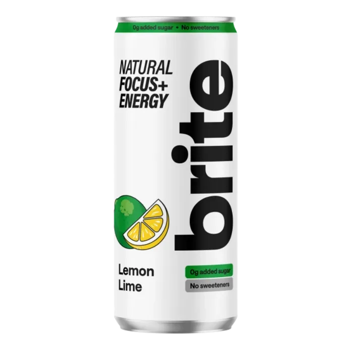 Brite Energetický nápoj citron limetka 330 ml