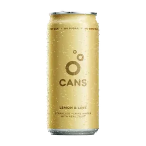 CANS Jemně perlivá voda Citron a limetka 330 ml