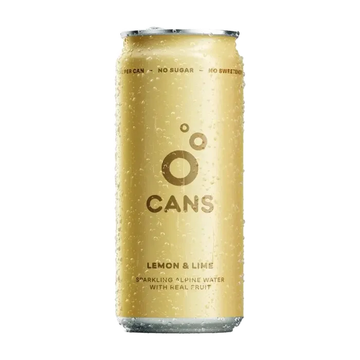 CANS Jemně perlivá voda Citron a limetka 330 ml