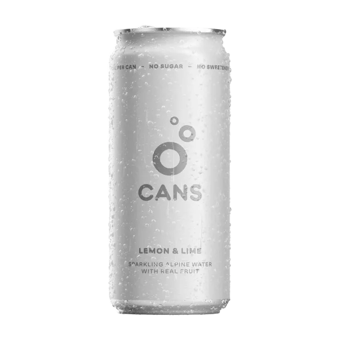 CANS Jemně perlivá voda Citron a limetka 330 ml