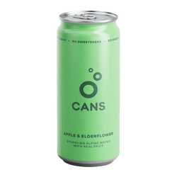 CANS Jemně perlivá voda Jablko a bezinka 330 ml
