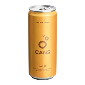 CANS Jemně perlivá voda Mango 330 ml