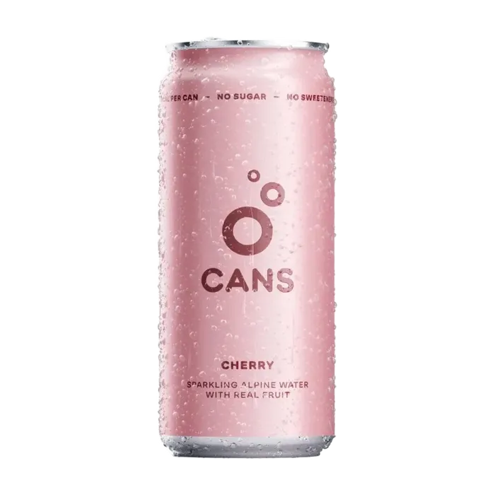 CANS Jemně perlivá voda Višeň a třešeň 330 ml