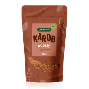 Country Life Karobový prášek světlý 350 g