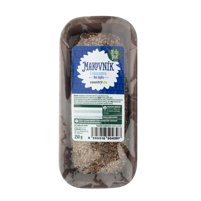 Country Life Makovník s amarantem bez lepku 250g