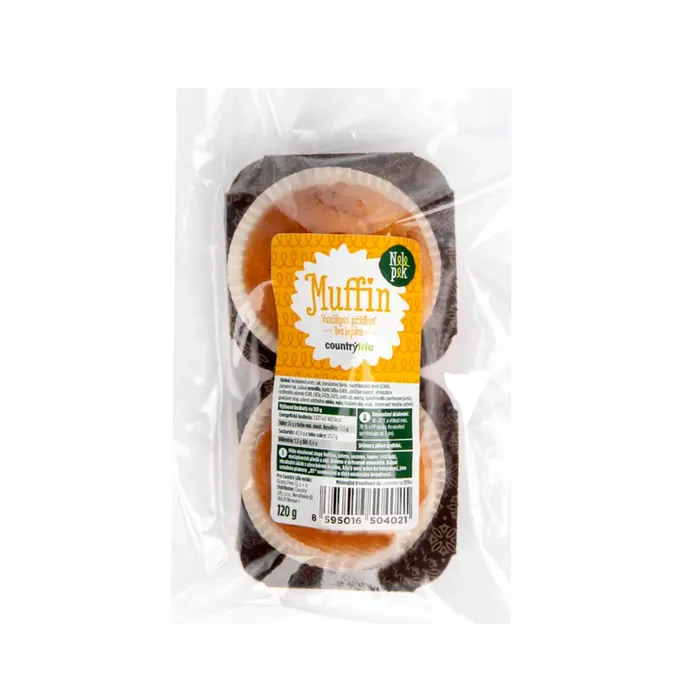 Country Life Muffin vanilkový bez lepku 120 g