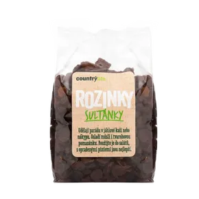 Country Life Rozinky sultánky 250 g