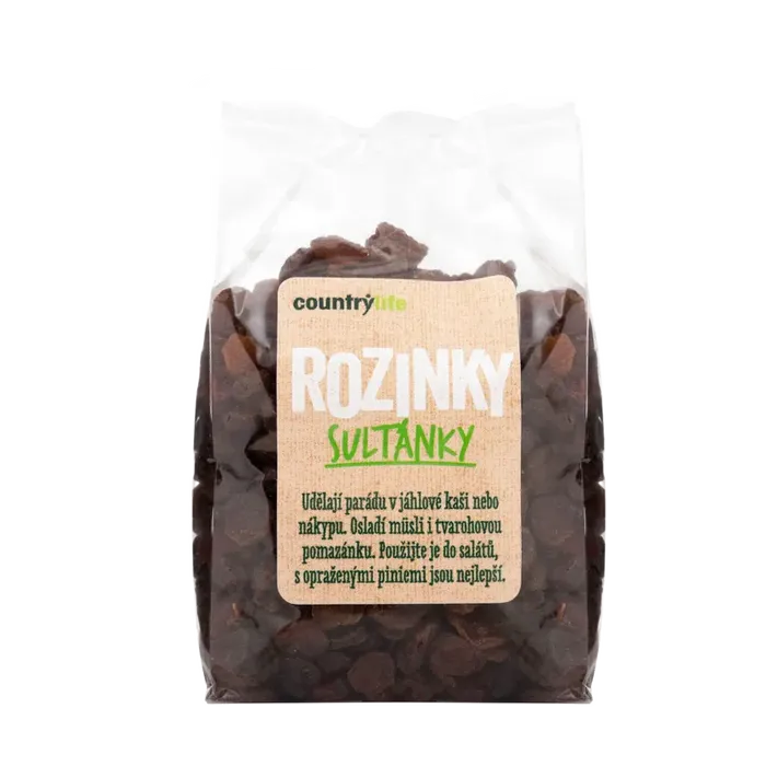 Country Life Rozinky sultánky 250 g