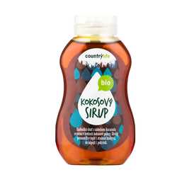 Country Life Sirup kokosový 250 ml / 345 g BIO