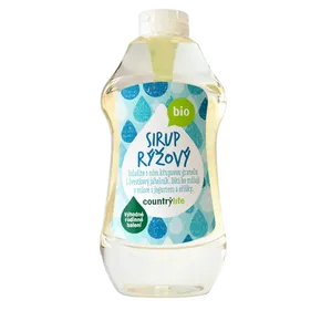 Country Life Sirup rýžový 874 ml BIO