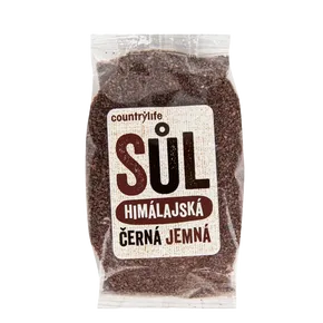 Country Life Sůl himalájská černá jemná 250 g