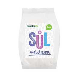 Country Life Sůl mořská jemná 1 kg BIO
