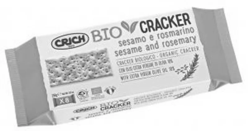 Crich Krekry pšeničné se sezamem a rozmarýnem 250g Bio