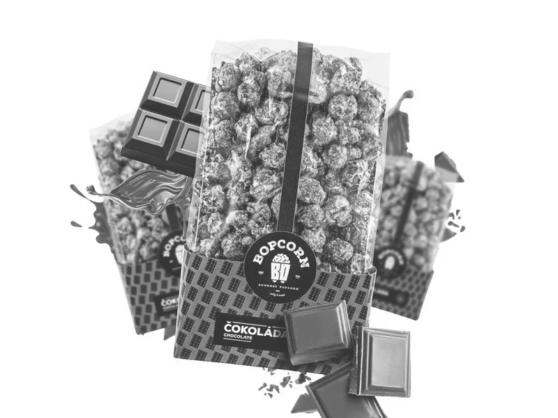 Bopcorn Čokoláda popcorn 1,4l (cca 190g)