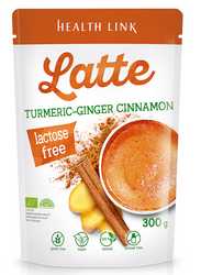 Health Link Kurkuma latte se zázvorem a skořicí 300 g BIO