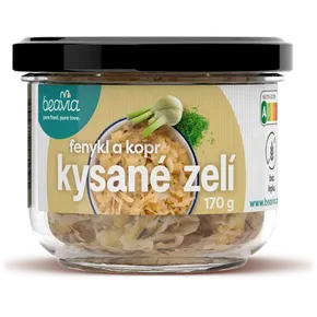 Beavia Kysané bílé zelí s fenyklem a koprem 170 g