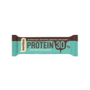 Bombus Protein 30 % tyčinka kakao a kokos 50 g