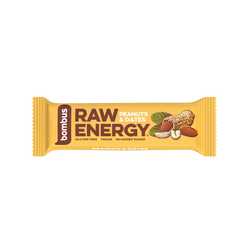 Bombus Raw Energy tyčinka arašídy a datle 50 g