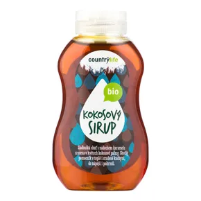 Country Life Sirup kokosový 250 ml / 345 g BIO