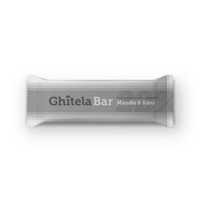 České ghíčko Ghitela Bar® mandle & káva 35 g