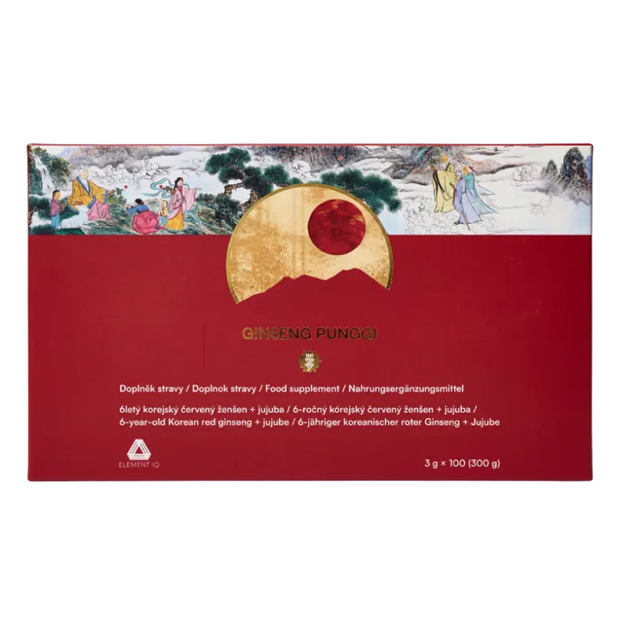 Element IQ Ginseng Punggi Korejský ženšen s jujubou 100x3 g