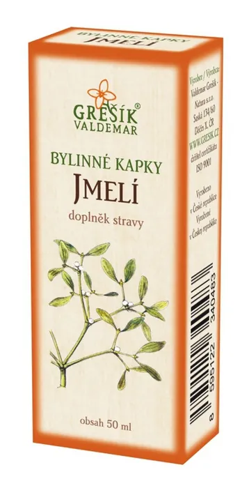 Grešík Bylinné kapky Jmelí 50ml