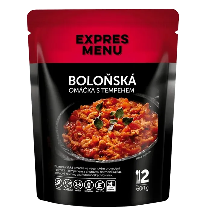 Expres Menu Boloňská omáčka s tempehem 600 g (2porce)
