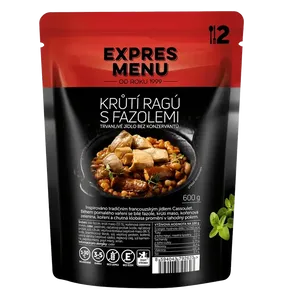 Expres Menu Krůtí ragú s fazolemi 600 g (2 porce)