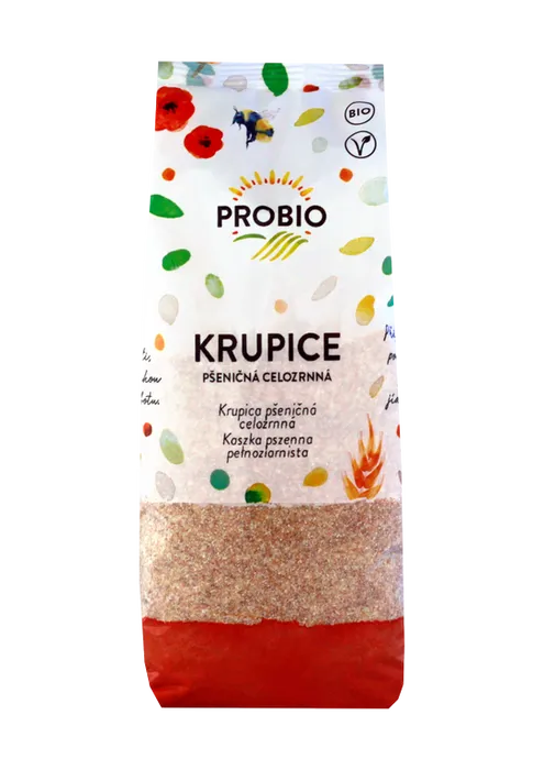 PROBIO Krupice pšeničná celozrnná 400g BIO