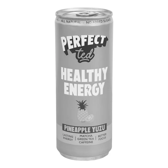 Perfect Ted Healthy Matcha Energy Drink ananas a yuzu 250 ml