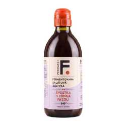Fermato Fermentovaná salátová zálivka Švestka s tonka fazolí 340 ml