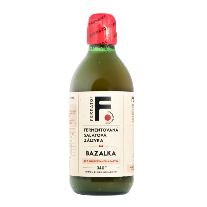 FerMato Fermentovaná rajčatová zálivka Bazalka 340 ml