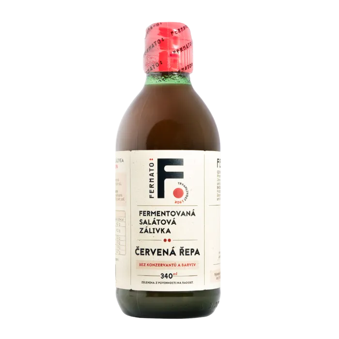 Fermato Fermentovaná rajčatová zálivka Červená řepa 340 ml