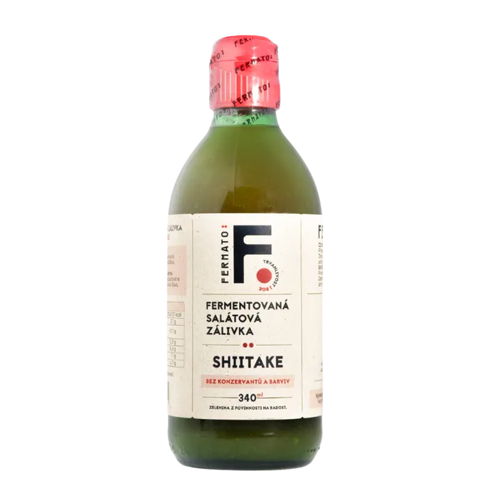 FerMato Fermentovaná rajčatová zálivka Shiitake 340 ml