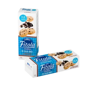 Fitola Sušenky s čokoládou bez přidaného cukru 150 g