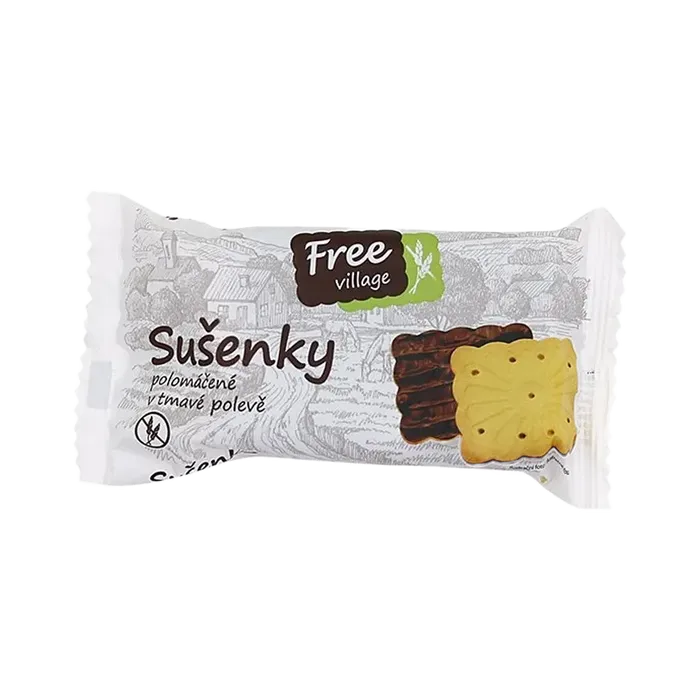 Free Village Sušenky polomáčené 80 g BLP