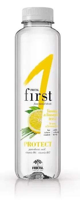 Fructal Funkční voda Protect citron a citronová tráva 500 ml