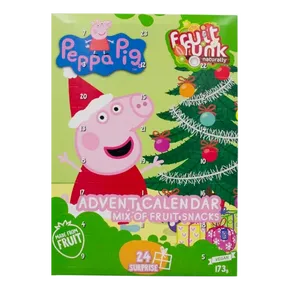 Fruitfunk Adventní kalendář prasátko Peppa 173g
