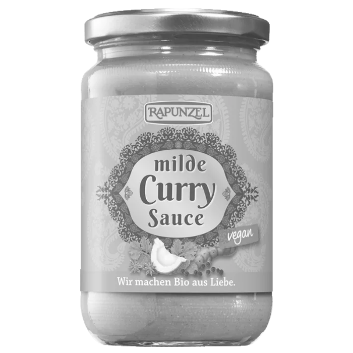 Rapunzel Curry omáčka jemná 350ml / 340g BIO