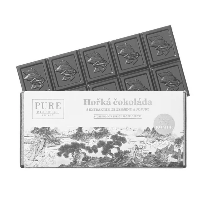 Pure District Origin Hořká čokoláda 100g