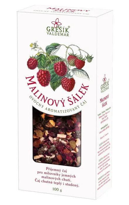 Grešík Čaj Malinový šálek 100 g