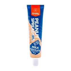 Grizly Arašídový krém s mléčnou čokoládou v tubě 75 g