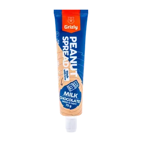Grizly Arašídový krém s mléčnou čokoládou v tubě 75 g