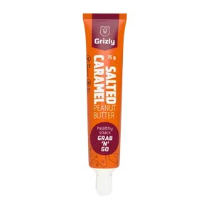 Grizly Arašídový krém slaný karamel v tubě 75 g